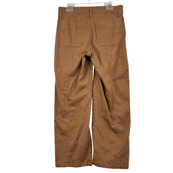 Democracy Cargo Jeans Womens Size 12 Brown Ab Solution Stretch Denim - Picture 6 of 12